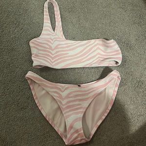 Triangl zebra bikini